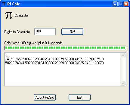 Simple Pi Calculator